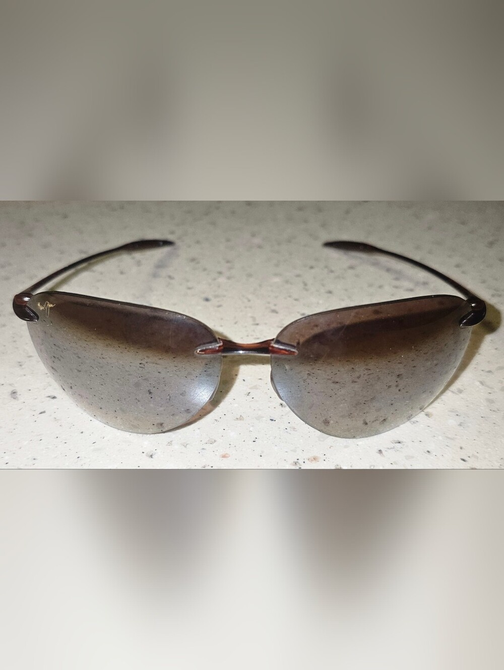 Maui Jim Sunglasses Sugar Beach H421-26 Brown HCL Bronze Polarized Lenses